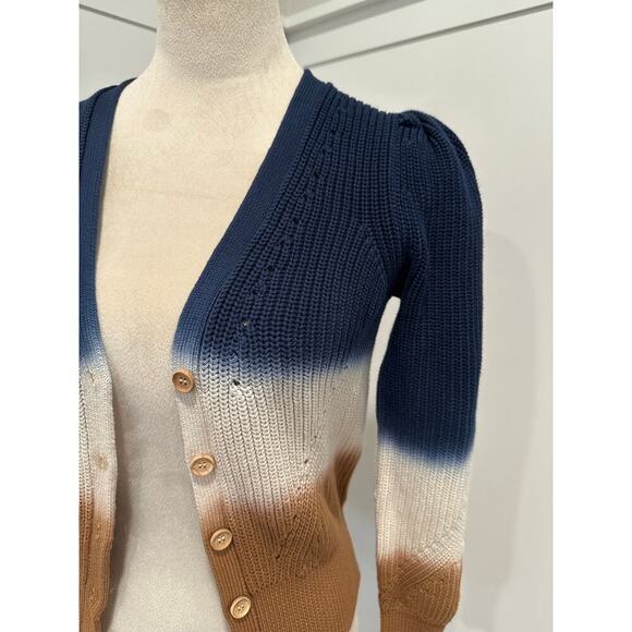 Veronica Beard Parula Dip Dye Cardigan - Picture 5 of 8